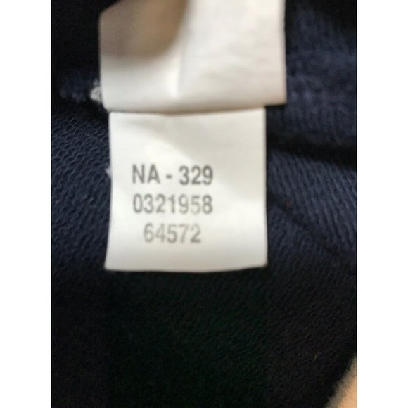 Chap Ralph Lauren Embroidered Navy-White Ring Trim Pullover Vest Men Large - Picture 8 of 11